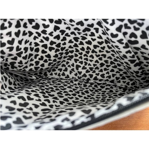 NWOT Brighton Love Pouch Makeup, Documents. Cosmetics, Cards. Travel. Canvas. - Picture 6 of 6